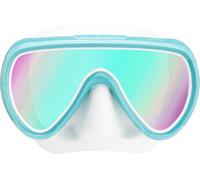 CRESSI Honey - Maschera Compatta Design Specifico per Donna, Monovetro Temperato, Morbido Facciale in Silicone 100%, Fibbie Rapide Donna
