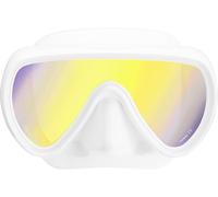 CRESSI Honey - Maschera Compatta Design Specifico per Donna, Monovetro Temperato, Morbido Facciale in Silicone 100%, Fibbie Rapide Donna