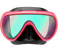 CRESSI Honey - Maschera Compatta Design Specifico per Donna, Monovetro Temperato, Morbido Facciale in Silicone 100%, Fibbie Rapide Donna