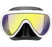 CRESSI Honey - Maschera Compatta Design Specifico per Donna, Monovetro Temperato, Morbido Facciale in Silicone 100%, Fibbie Rapide Donna