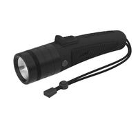 CRESSI Hunt Torch Black, Torcia Subacquea LED Ricaricabile Alta Luminosità 1600 Lumen Impermeabile IPX8 100m-Nera e Compatta Appositamente progettata per Pesca Sub e Immersioni Unisex Adulto, Nero