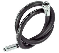 Cressi Inflataion Hose + Or for Suit (86Cm), Frusta Innesto Rapido per Jmuta Stagna Desert Unisex Adulto, Nero, 86 cm