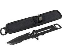Cressi Kai & Mini Knife - Coltello Professionale Multiuso per Immersioni, Nero, Unisex Adulto