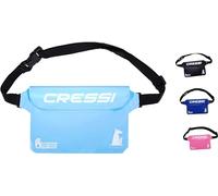 Cressi Kangaroo Dry Pouch, Marsupio Impermeabile Unisex, Blu Chiaro