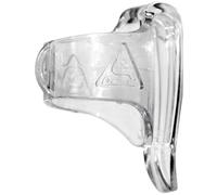 Cressi Keeper, Anello Ferma Tubo per Snorkel Unisex Adulto, Trasparente/Top, Taglia Unica