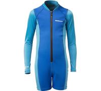 Cressi Shorty Kid - Muta Shorty per Bambini in Neoprene Ultra Stretch 1.5/2mm, Maniche Lunghe, XXL (7/8 Anni), Blu/Azzurro
