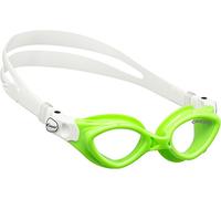Cressi King Krab Occhialini nuoto con Oculari Separati, Unisex - Bambino, Lime, 7-15 Anni