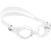 Cressi King Krab Occhialini nuoto con Oculari Separati, Unisex - Bambino, Trasparente, 7-15 Anni