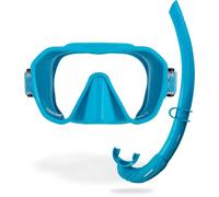 Cressi Kit maschera e boccaglio Z2S & Corsica, turchese