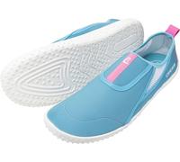 CRESSI Kiwi Shoes, Scarpa Ideale per Sport Acquatici e Passeggiate in Ambienti Umidi Unisex Adulto, Azzurro/Rosa Suola Bianca, 43