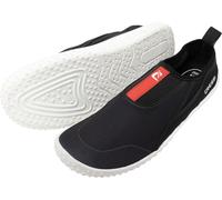 CRESSI Kiwi Shoes, Scarpa Ideale per Sport Acquatici e Passeggiate in Ambienti Umidi Unisex Adulto, Nero/Rosso Suola Bianca, 38