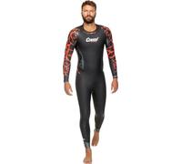 Cressi Kuwae 2-3-4 Mm Freediving Wetsuit Nero 2XL Uomo