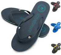 Cressi Leaf Flip Flop, Ciabatte Infradito Spiaggia e Piscina Unisex Adulto, Blu, 45/46 EU