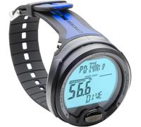 Cressi Leonardo Diving Computer Computer Subacqueo Aria/Nitrox, Modalita Profondimetro, Misura Unica, Unisex Adulto, Nero/Blu
