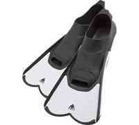 Cressi Light, Pinne Corte Leggere e Potenti per Nuoto/Snorkeling Unisex-Adulto, Bianco, 39/40 EU
