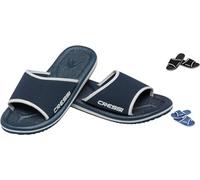 Cressi Lipari, Ciabatta Per Spiaggia E Piscina Adulto, Bambini Unisex Blu Bianco, 39 EU