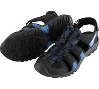 Cressi Luca Sandals Black/Blue 39 - Confortevole Sandalo Unisex da Trekking Ideale per Avventure all'Aria Aperta, Particolarmente Adatto alle Escursioni in Ambienti Acquatici, Nero/Blu, 39