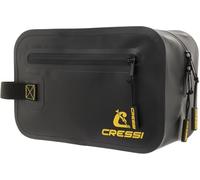 Cressi Lyos Dry Pouch Black - Borsa Multiuso Impermeabile Realizzata in PVC Tarpulin Nero, progettata per Trasporto Protezione Oggetti e Accessori Vari da Acqua, Sabbia, Polvere e umidità