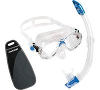 Kit maschera Cressi Sub Marea aeratore e maschera borsa set snorkeling nuoto
