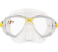 CRESSI MASCHERA MAREA ADULTO - LENTE: CLEAR LENSES, COLORE: CLEAR/YELLOW