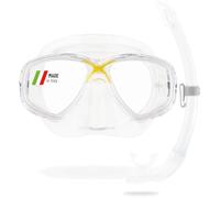 Cressi Marea Mask/VIP - Maschera o Combo Set Maschera Marea + Snorkel Gamma per Immersioni e Snorkeling, Taglia Unica, Unisex Adulto