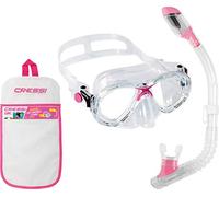 Cressi Marea VIP Junior Snorkelling Set Pink DM1000064 Colour - Clear/Pink