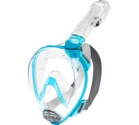 Cressi Baron Junior Snorkeling Mask Trasparente,Blu XS-S