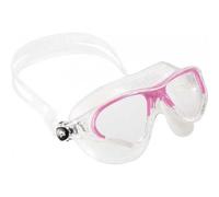 Occhialini nuoto Cressi Cobra bianco rosa con lenti trasparenti