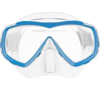 CRESSI Estrella Jr Mask - Maschera Estrella Jr per Snorkeling e Immersioni, Trasparente/Blu, Taglia Unica, Unisex Junior
