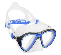 CRESSI MASCHERA SUBACQUEA QUANTUM - COLORE: TRASPARENTE-NERA, LENTE: CLEAR LENSES