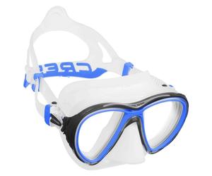 CRESSI MASCHERA SUBACQUEA QUANTUM - COLORE: TRASPARENTE-NERA, LENTE: CLEAR LENSES