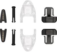 CRESSI Mask Buckels Professional Serie Group C, Fibbie Originali per Maschere Sub e Snorkeling Unisex Adulto, Trasparente/Nero, Taglia Unica