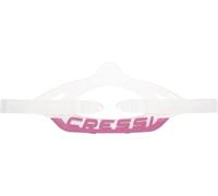 CRESSI Strap for Professional Scuba Mask Series C Clear/Pink - Cinturino Unisex per Maschere Sub Compatibile con Atom, Naxos, Penta+, Prisma, Quantum, Zeus, Trasparente/Rosa, Taglia Unica