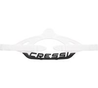 CRESSI Mask Strap Professional Serie Group C, Cinturino Originale per Maschere Sub e Snorkeling Unisex Adulto, C_Bianco/Nero, Taglia Unica