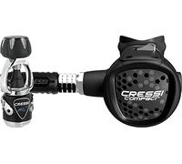 Cressi Set Di Regolatori Subacquei Xs Compact Mc9 Grey Int