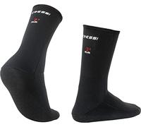 CRESSI CALZARI METALITE NEOPRENE SOCKS - COLORE: BLACK, MISURA: 42/43, TAGLIA: L, SPESSORE (MM): 3