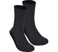 Cressi Metallite Boots, Calzari Antiscivolo per Apnea e Immersioni, Neoprene 3 mm Unisex Adulto, Nero/Logo Blu, S