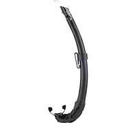 Cressi Mexico, Tubo Snorkel per Immersioni, Apnea, Snorkeling Unisex-Adulto, Nero, Taglia Unica