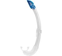 Cressi Mexico, Tubo Snorkel per Immersioni, Apnea, Snorkeling Unisex Adulto, Trasparente/Blu, Unica