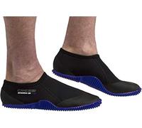 Cressi Minorca Shorty Boots 3mm - Calzari Bassi In Neoprene Bifoderato 3mm per Immersioni e Attivita' Acquatiche, Nero/Suola Blu, M - 40/41, Unisex Adulto