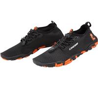 Cressi Molokai Shoes - Scarpe Sportive Multiuso per Adulti Unisex, Nero/Arancio, 44