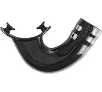 CRESSI Mouthpiece, Boccaglio Parte Ricambio Originale per Tubi Snorkel Unisex Adulto, Nero, Taglia Unica