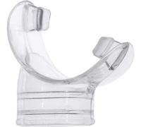 CRESSI Mouthpiece Clear Sigma, Boccaglio Originale per Aeratore/Snorkel Gamma Unisex Adulto, Trasparente, Unica