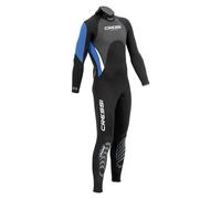 Cressi Morea Man Monopiece Wetsuit 3 mm - Muta Monopezzo senza Cappuccio Neoprene Ultrastretch, per Uomo