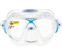 Cressi Nano Mask - Maschera Subacquea Professionale - Disponibile in Silicone Trasparente Crystal di Ottima Qualita