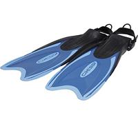 Cressi Palau Fins, Pinne Regolabili per Immersioni, Apnea e Snorkeling Adulto e Bambino, Blu/Azzurro, 41/44 EU
