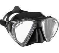 Cressi Penta+ Mask, Maschera & Snorkel Unisex Adulto, Nero/Nero, Unica