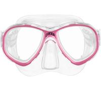 Cressi Perla Jr Maschera Snorkeling & Apnea, Trasparente/Rosa, Taglia Unica, Junior Unisex