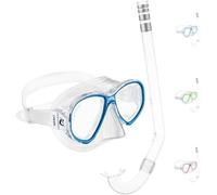 Cressi Perla JR + MINIGRINGO Combo Clear/Blue