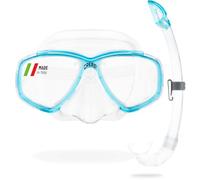 CRESSI Perla - Maschera Singola Perla o Combo Set Maschera Perl Snorkel Mexico per Immersioni e Snorkeling, Taglia Unica, Adulti